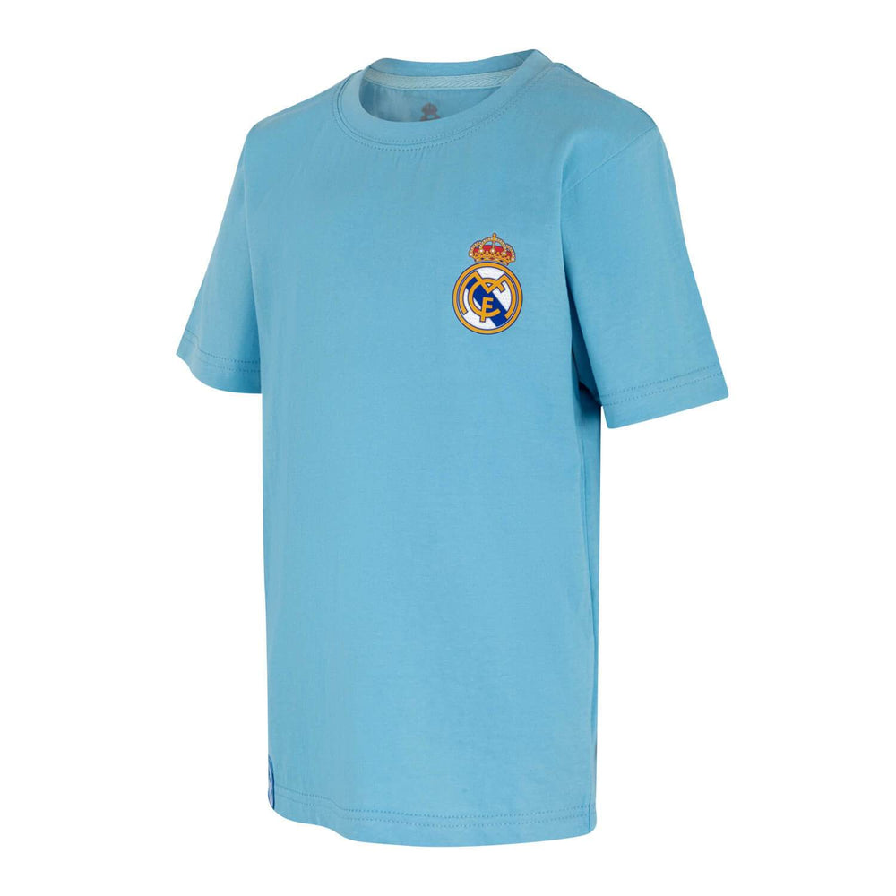 Kids Essentials Color Crest T-Shirt Light Blue
