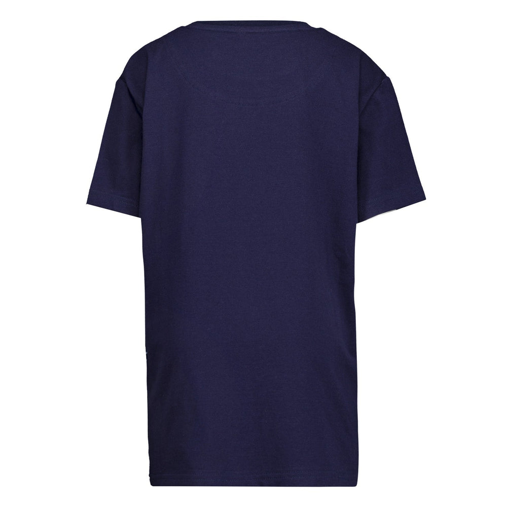 Kids Kids on Tour Real Madrid Horizontal Stripe T-Shirt Jacquard