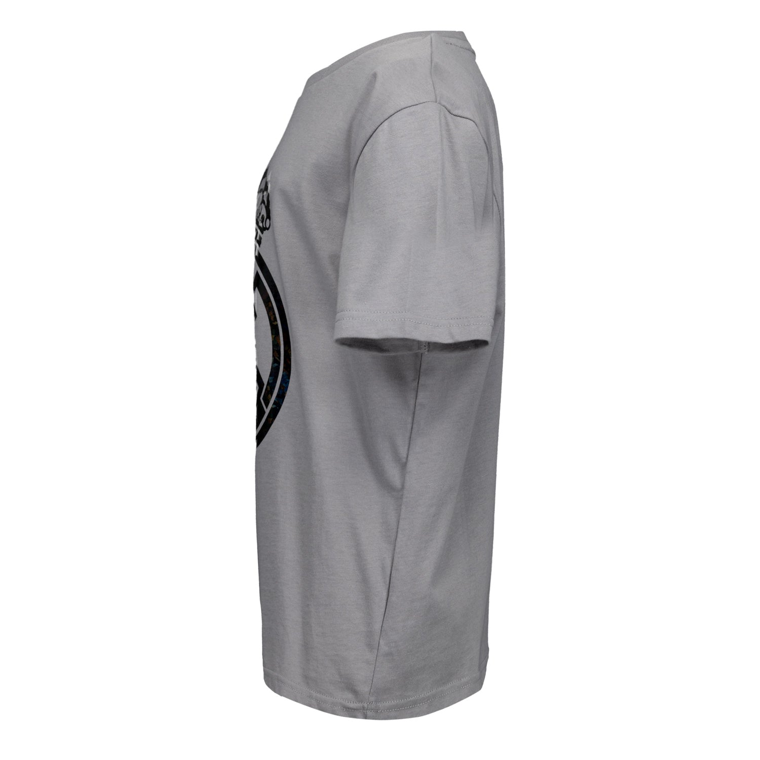 Kids Kids on Tour Real Madrid Black Out Geo Foil Crest T Shirt