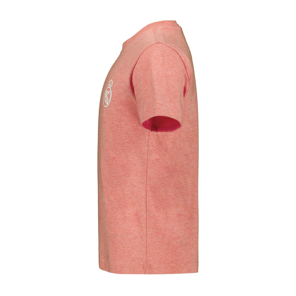 Kids ECO Essentials Real Madrid Color Crest T-Shirt Pink