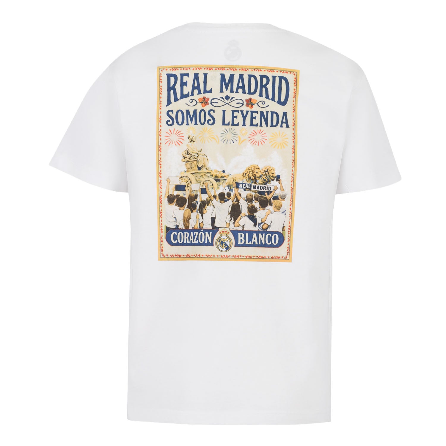 Camiseta Niños Victoria Cibeles Blanca