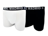 Youth 2 Pack Boxers Black/White