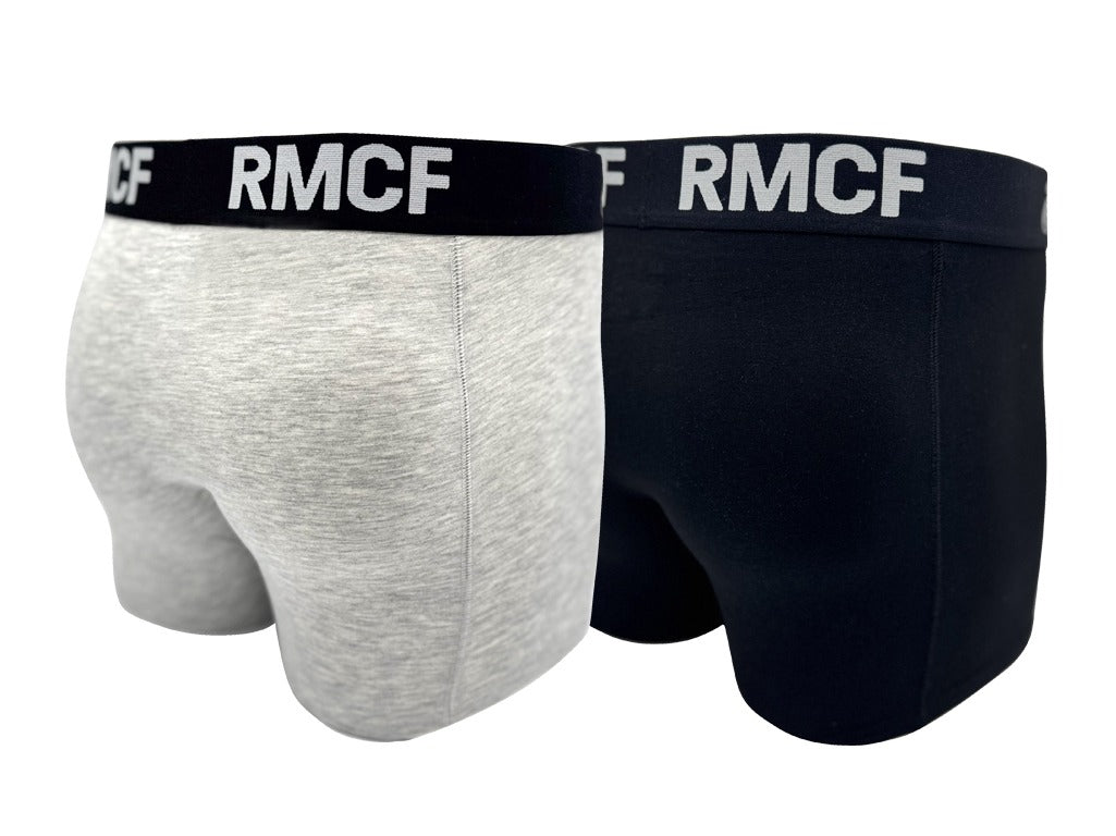 Youth 2 Pack Boxers Black/Grey