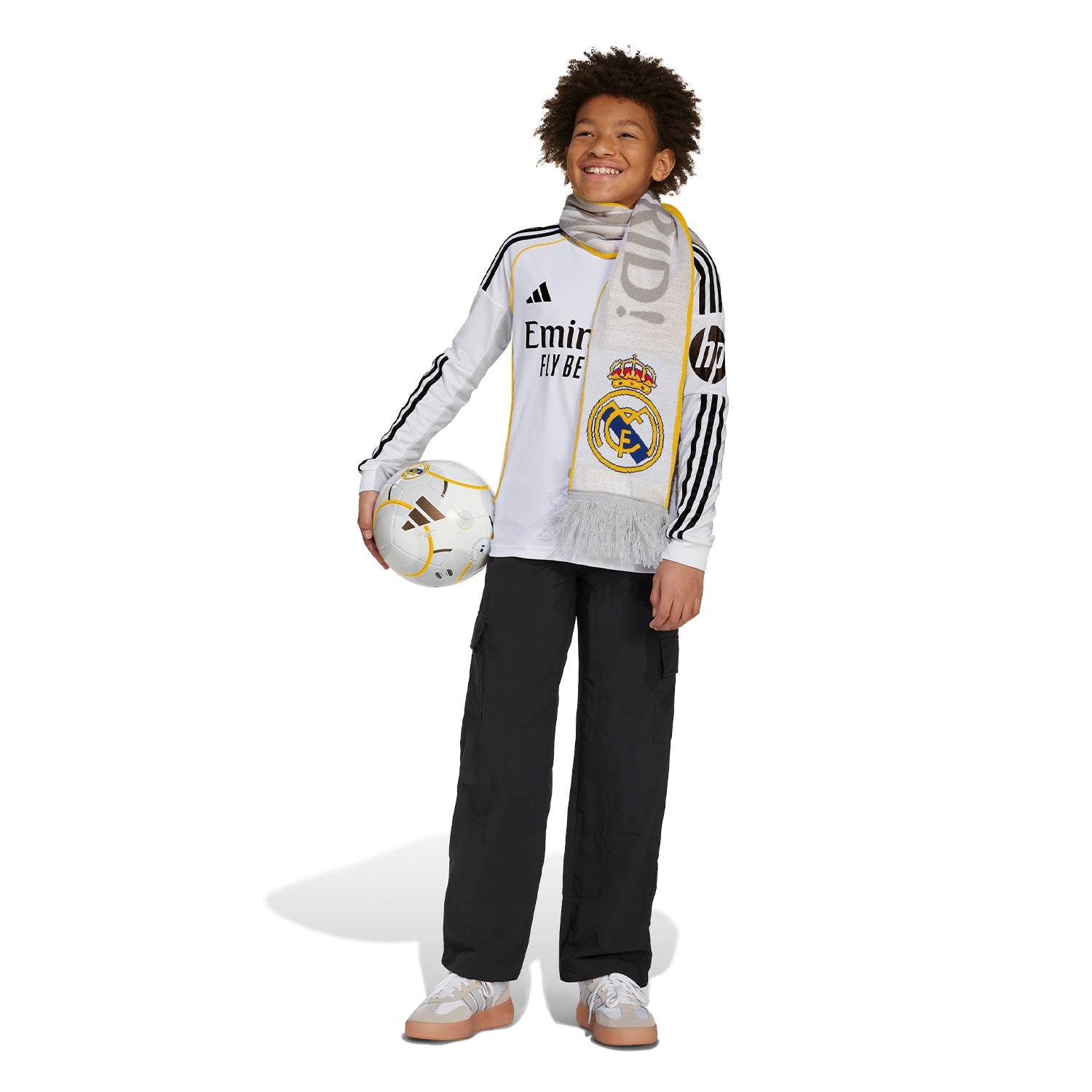 Kids Home Long Sleeve Jersey 25/26 White