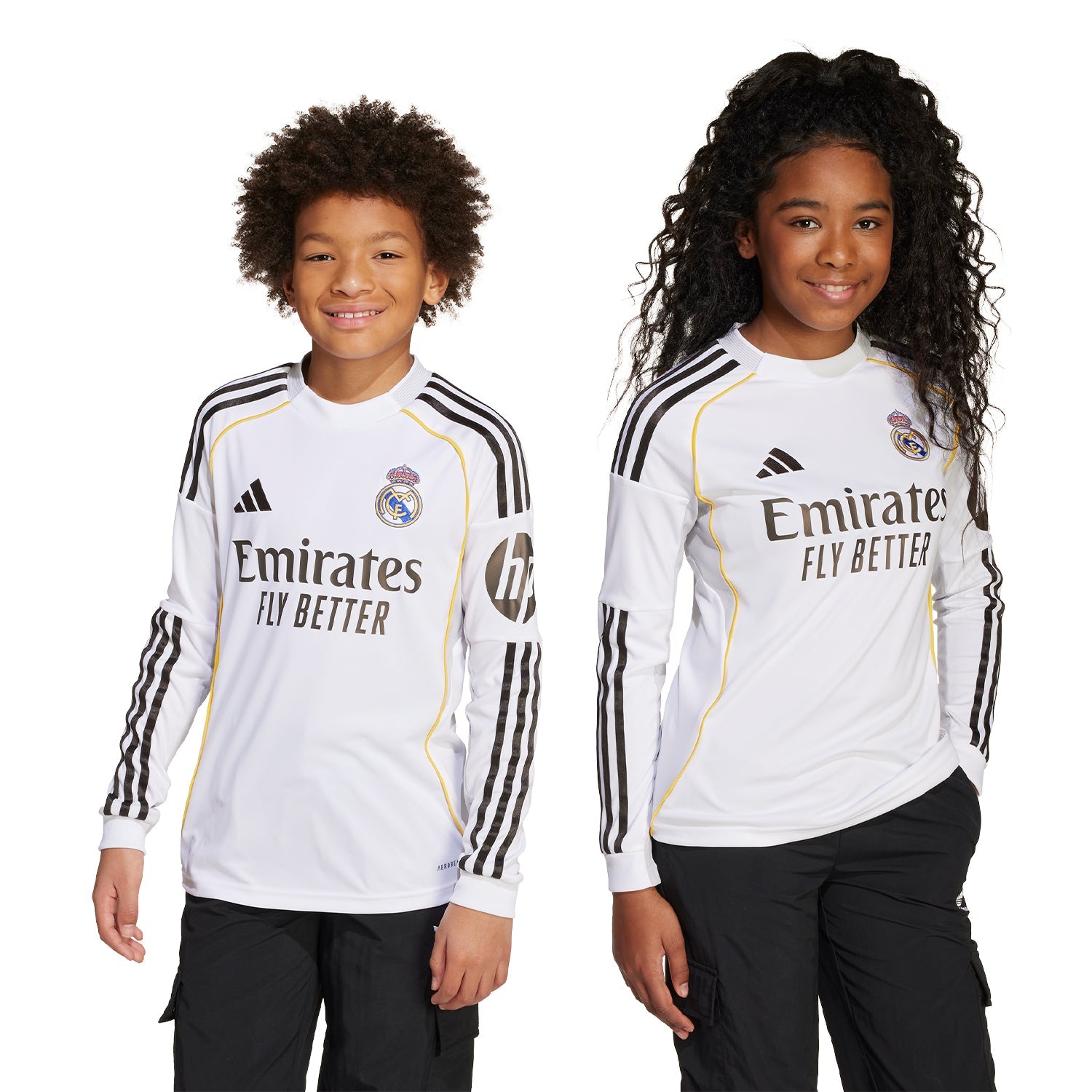 Kids Home Long Sleeve Jersey 25/26 White