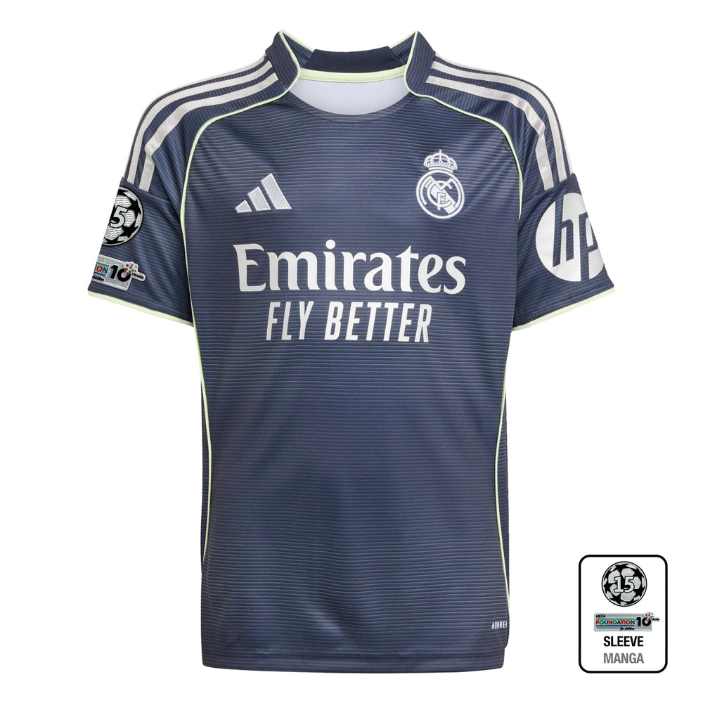 Camiseta Niño Segunda Equipación 25/26 Azul Marino