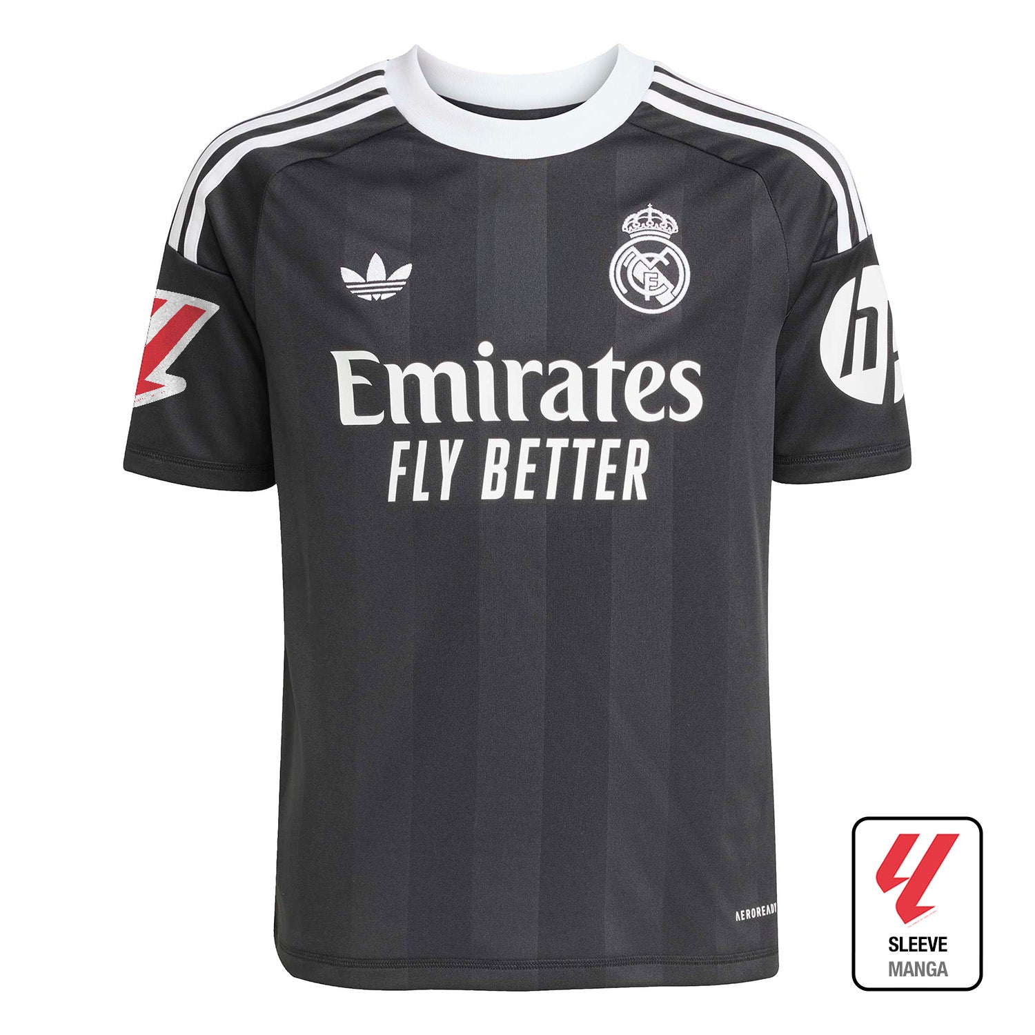 Kids Goalkeeper Jersey 25/26 Black – Official Real Madrid Store