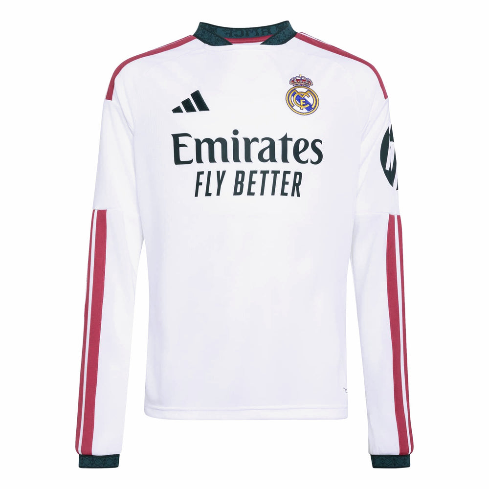 Maillot Domicile Manches Longues 26/27 Blanc Enfant