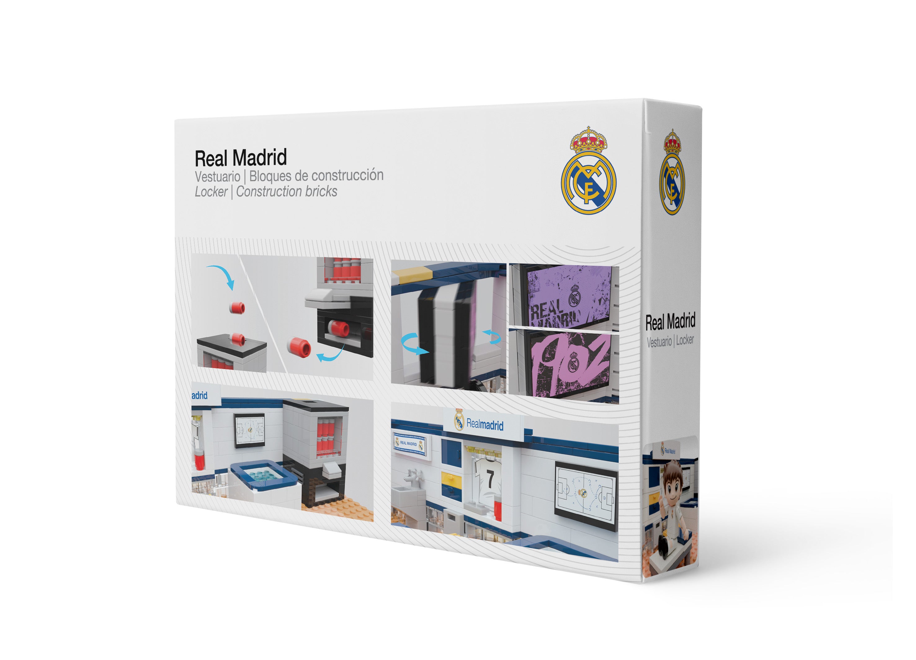 Casino Madrid 2枚セット Stadium Locker Room Puzzle Set 440 Pieces – Official Real Madrid Store