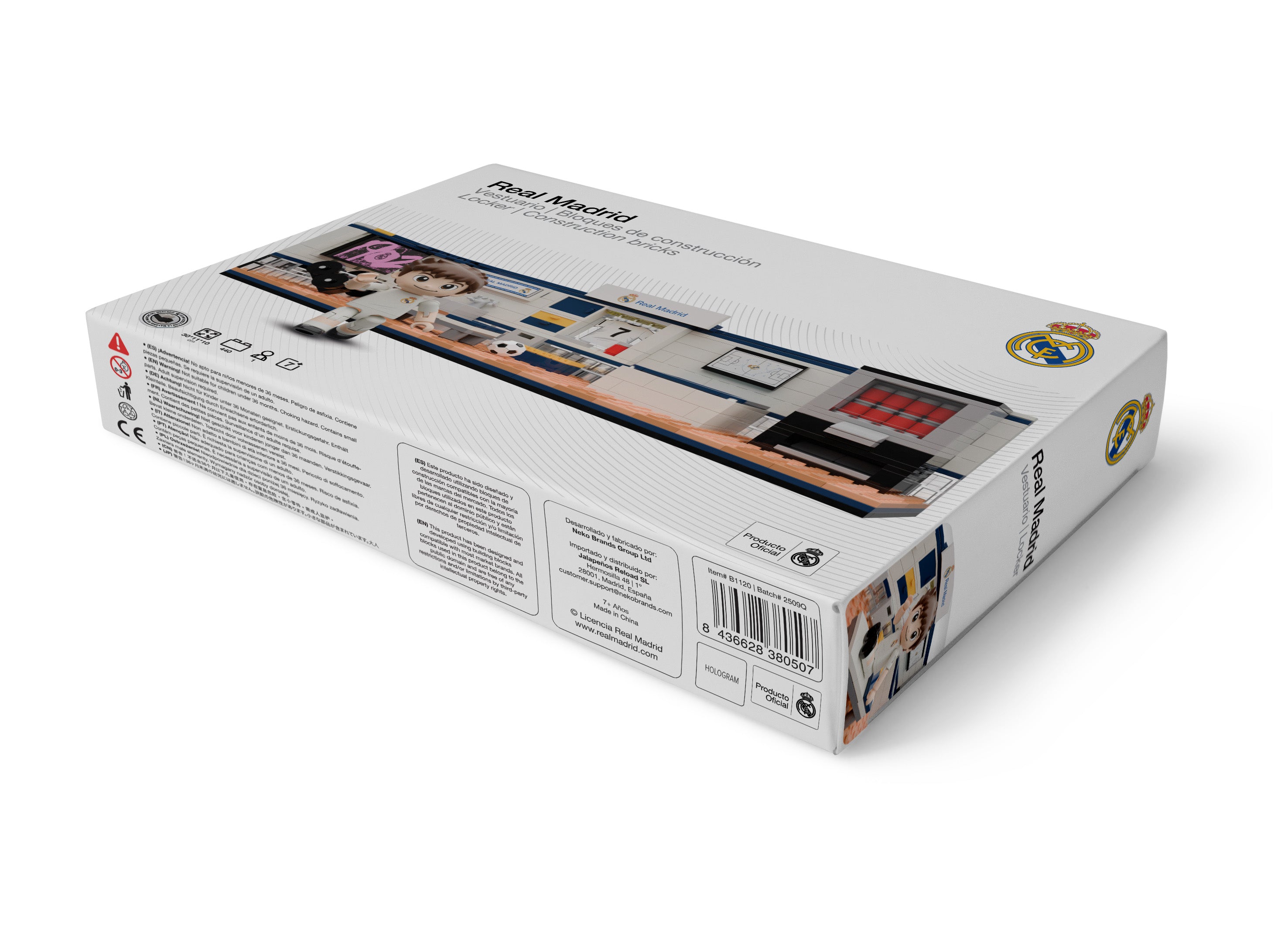 Stadium Locker Room Puzzle Set 440 Pieces – Official Real Madrid Store