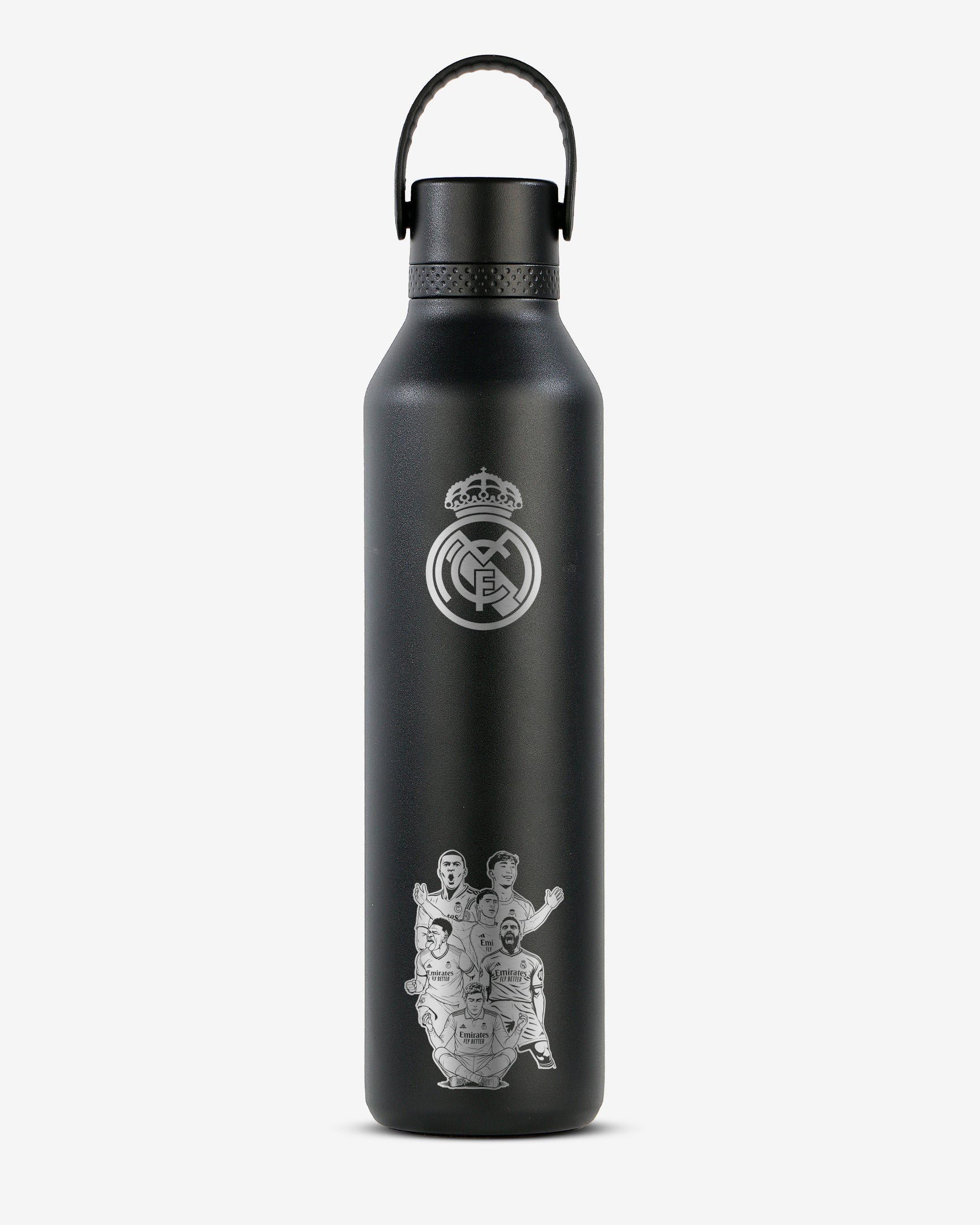 Team Thermal Bottle 1L Black Crest