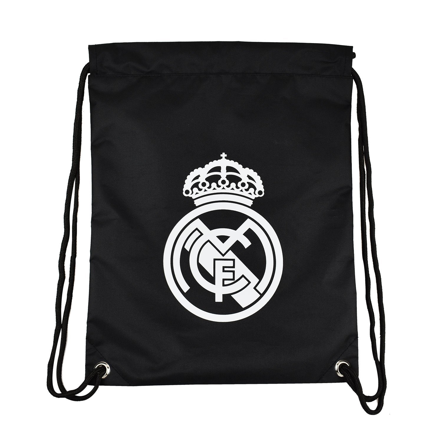 Real Madrid Crest Gymsack -Black/White