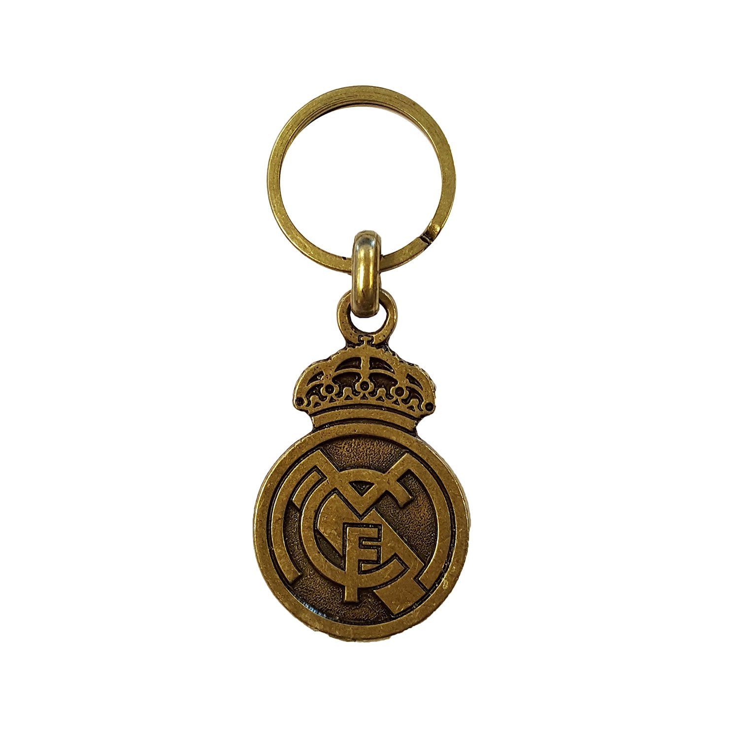 Real Madrid Gold Crest Keyring