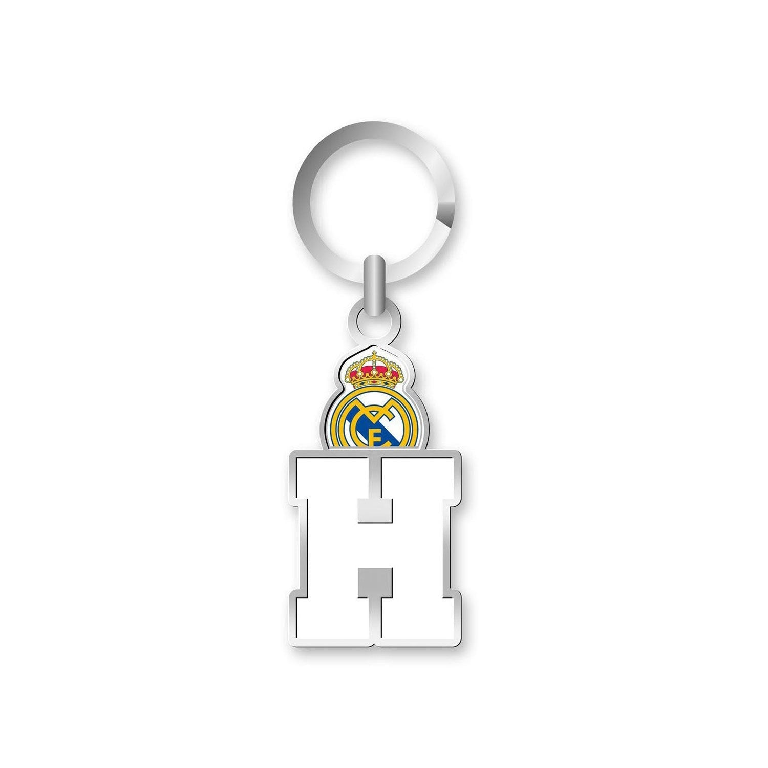 Real Madrid Letter Keyring- H