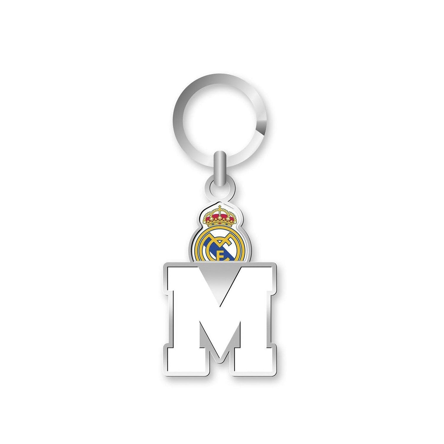 Real Madrid Letter Keyring- M