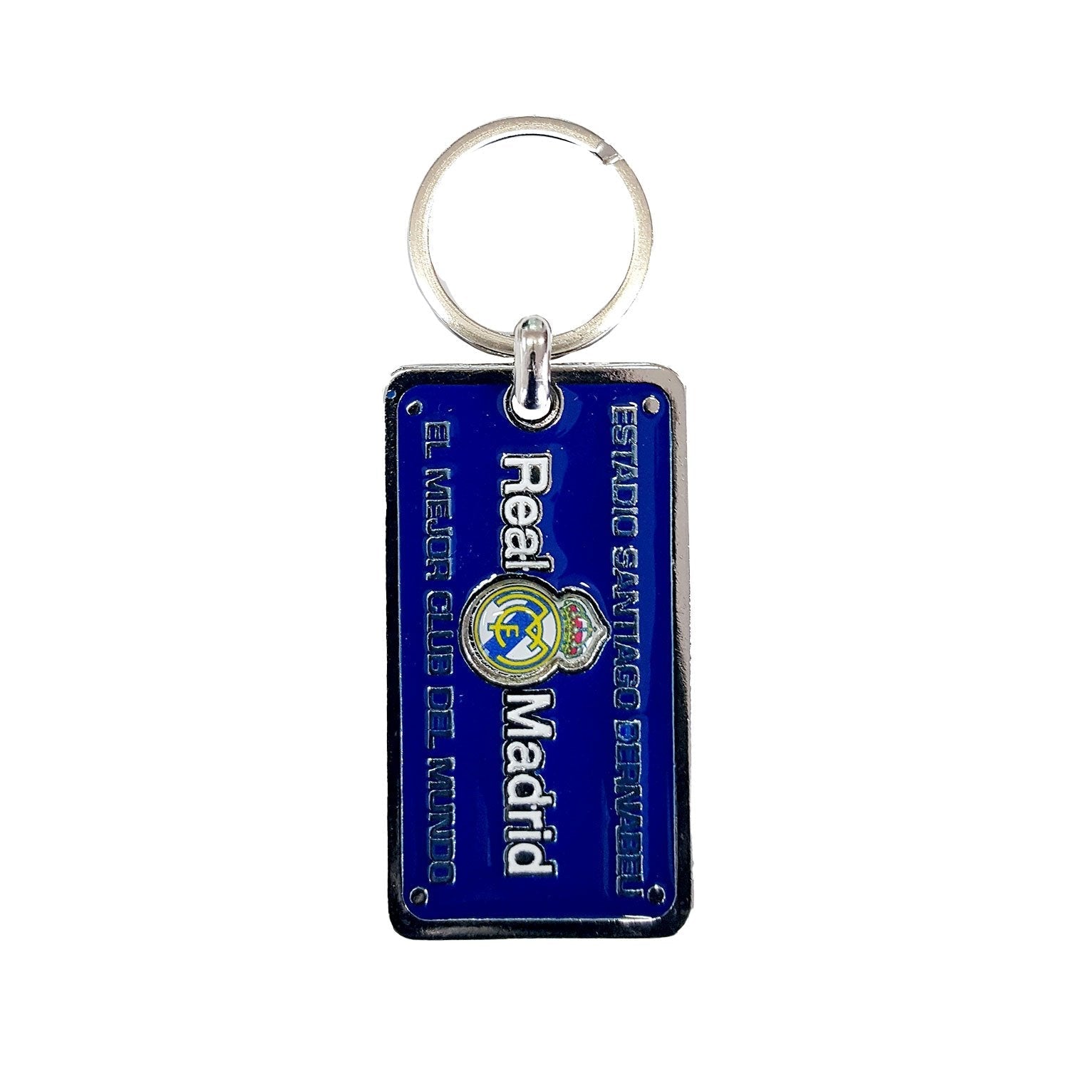 Real Madrid Street Sign Keyring