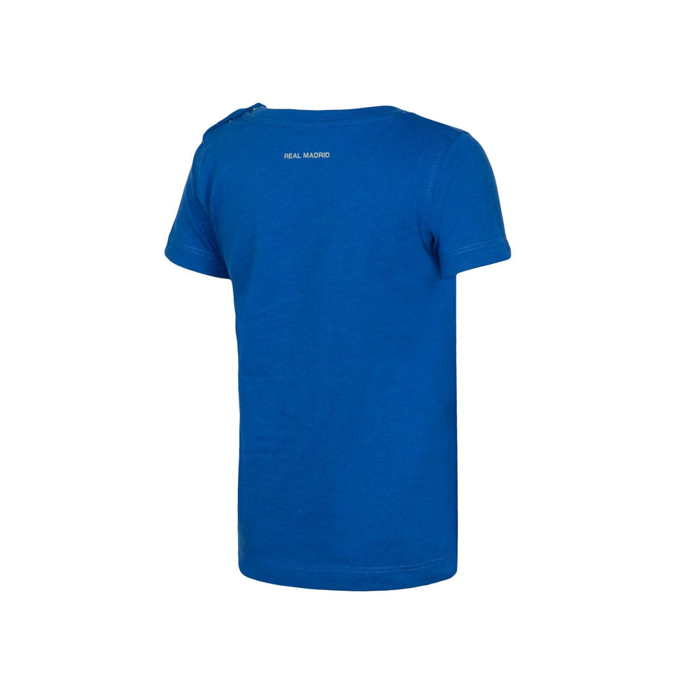Real Madrid Infant Graphic T-Shirt Blue