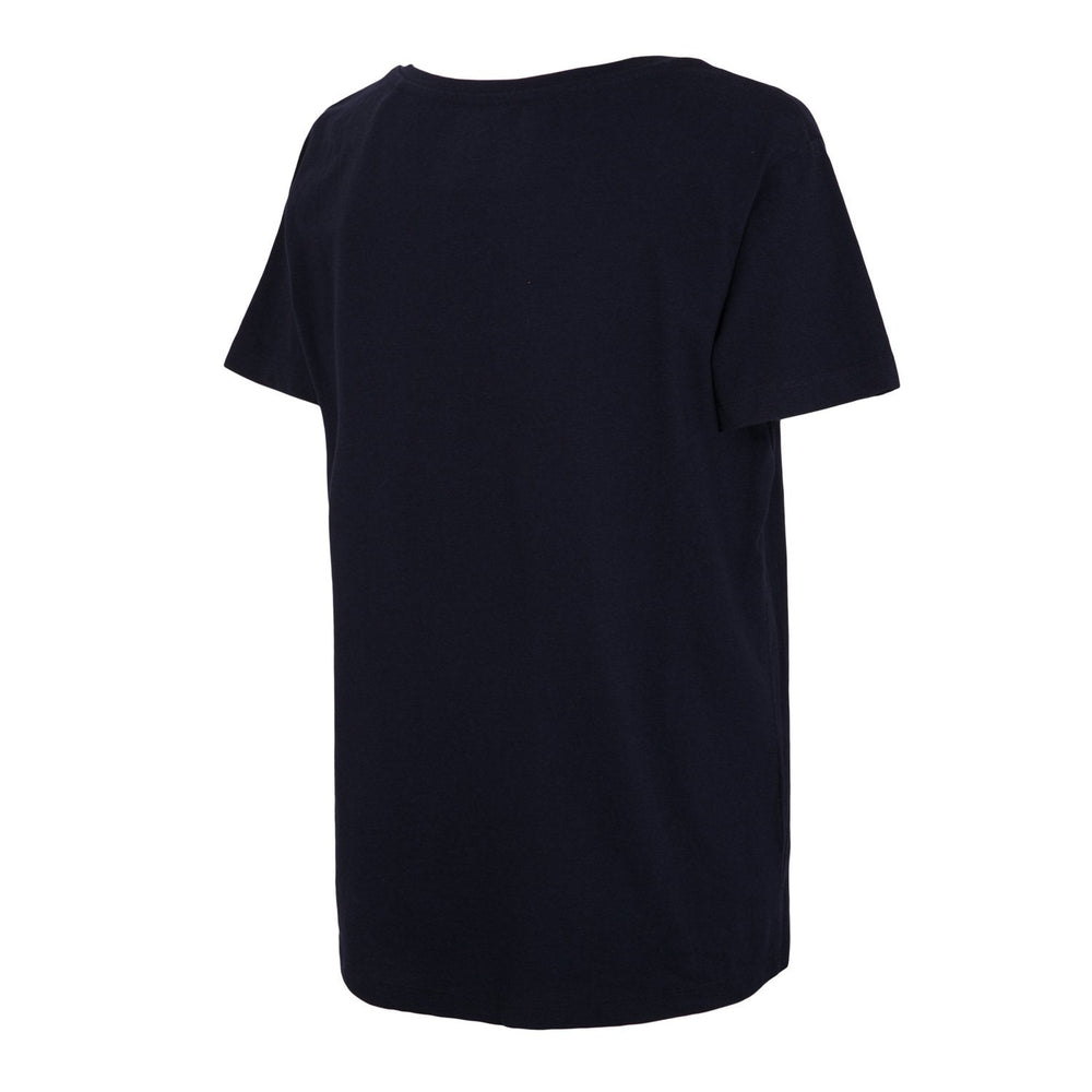 Real Madrid Womens Graphic T-Shirt Navy/Gold