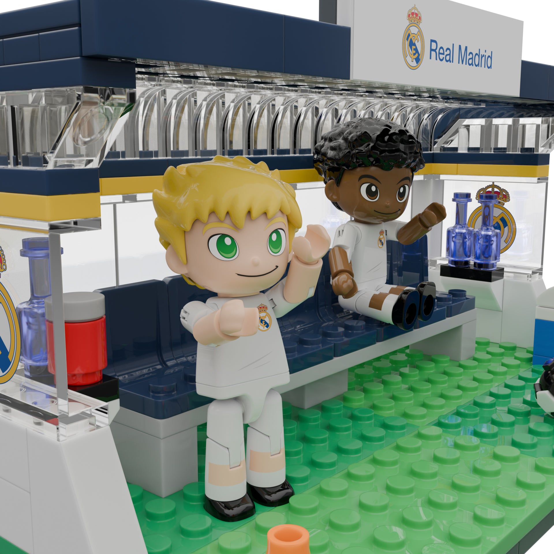 Stadium Bench Puzzle Set 186 Pieces