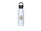 Bouteille isotherme blanche 600 ml avec écusson Real Madrid