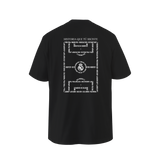 Mens adidas Magic Moments Football Pitch Black T-Shirt
