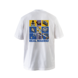 Camiseta Hombre adidas Magic Moments Madrid Blanca