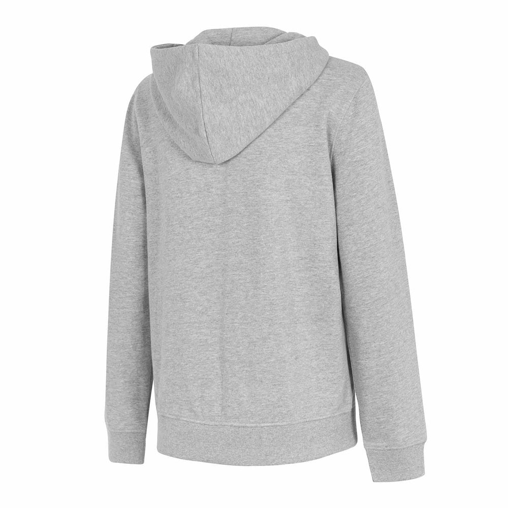 Womens Essentials Full Zip Hoody Light Grey