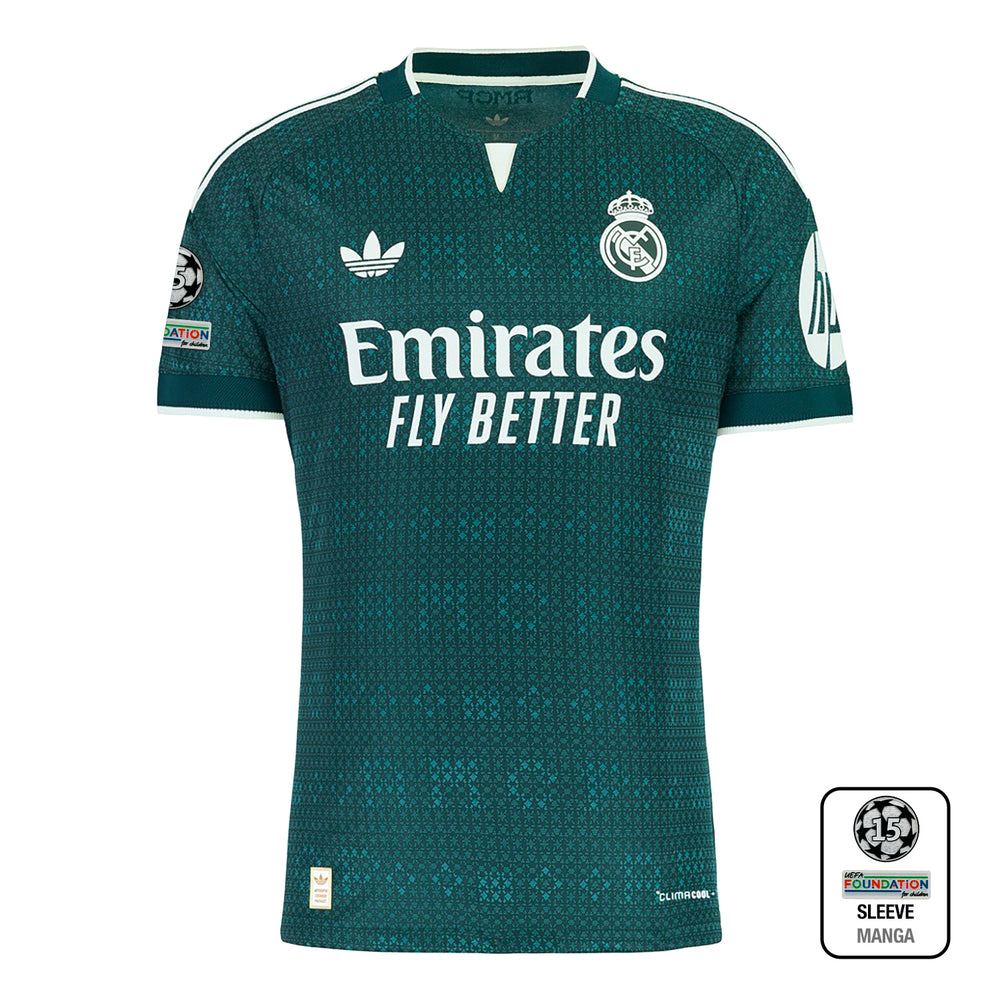 Camiseta Authentic Hombre Segunda Equipación Verde 26/27