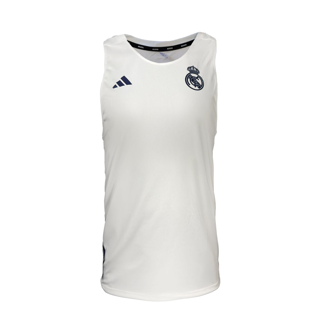 Mens adidas Running Sleeveless Shirt White