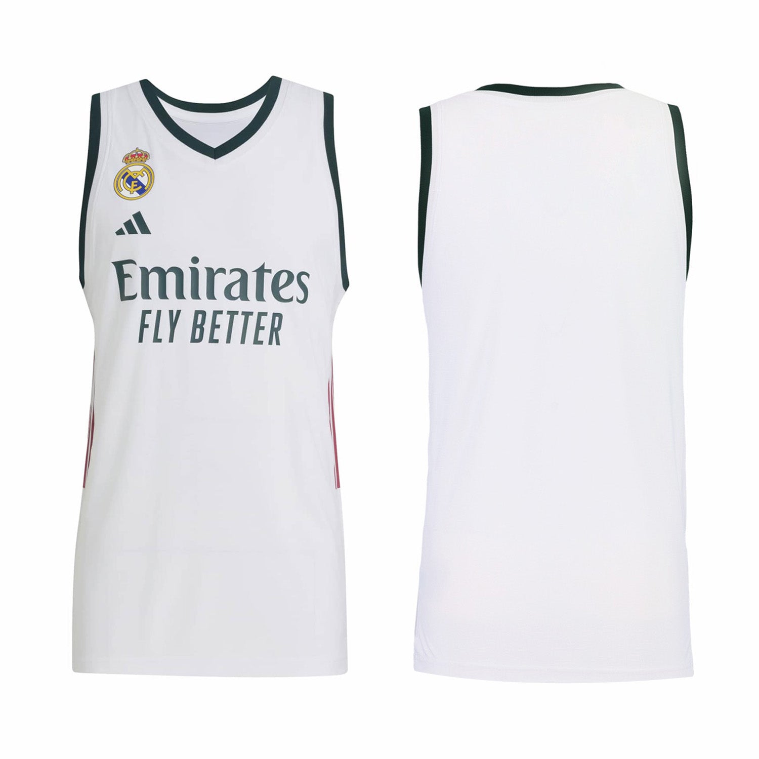 Youth Home Basketball Shirt 26/27 White
