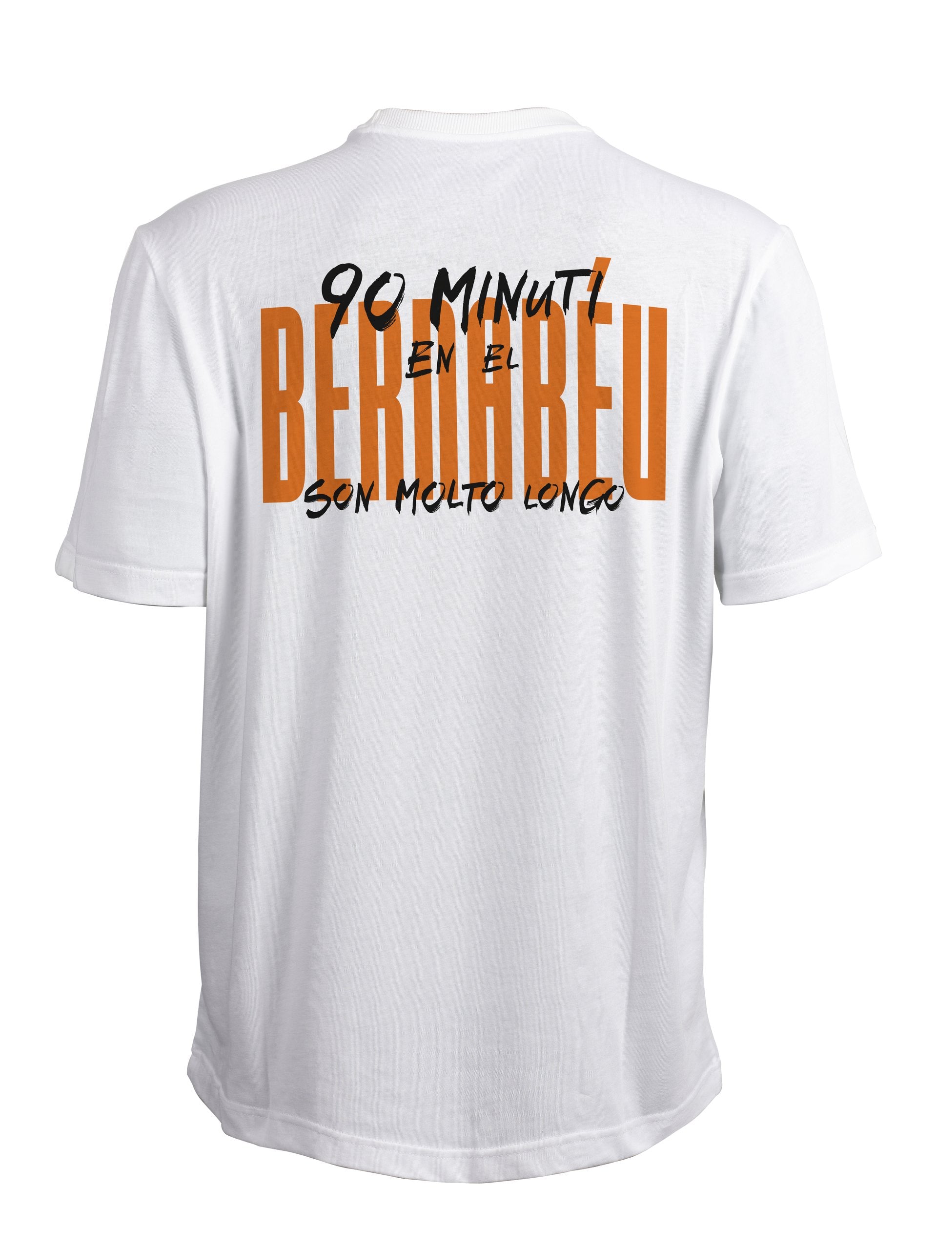 Mens adidas 90 Minuti BernabŽu T-Shirt White