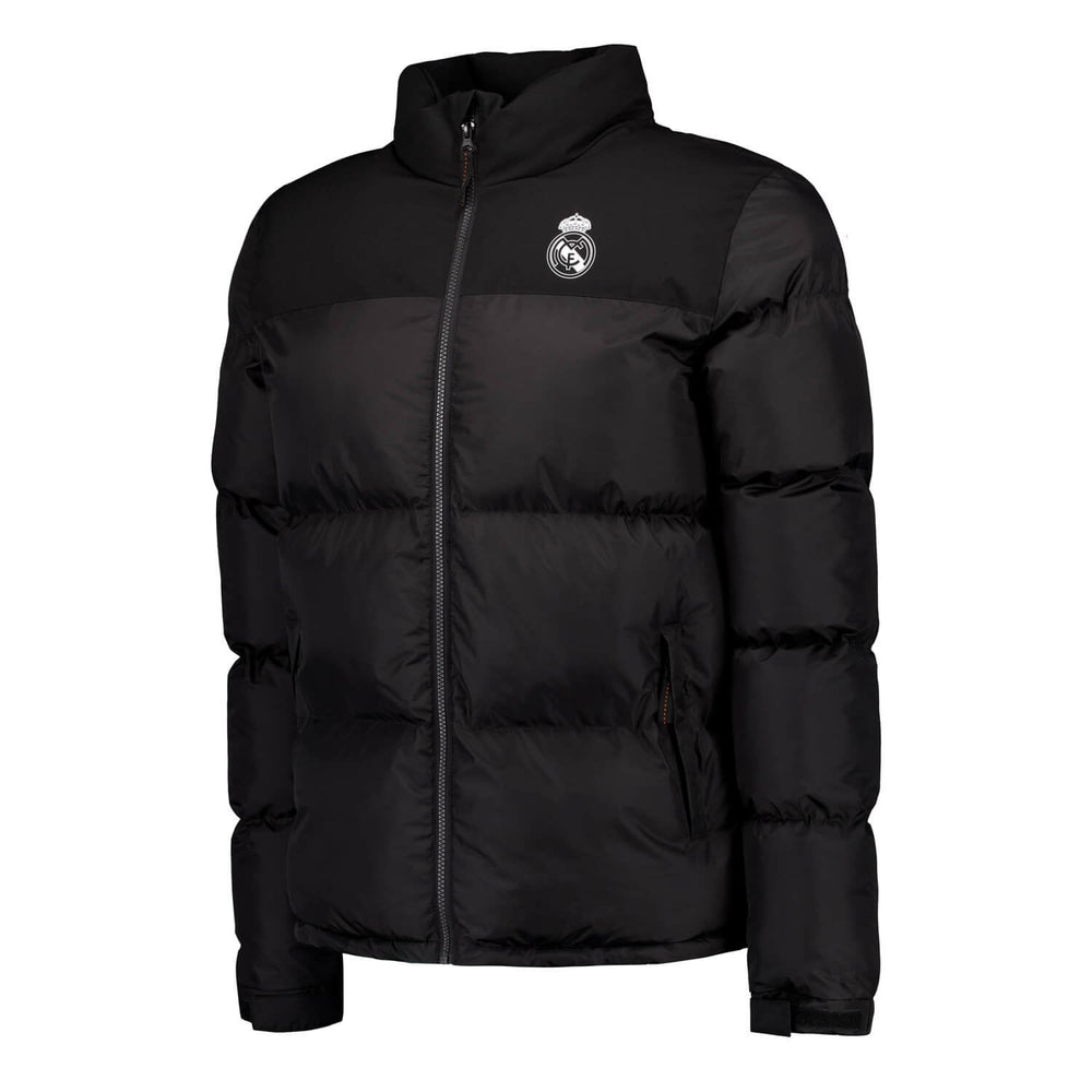 Mens Outerwear Padded Jacket Black Real Madrid