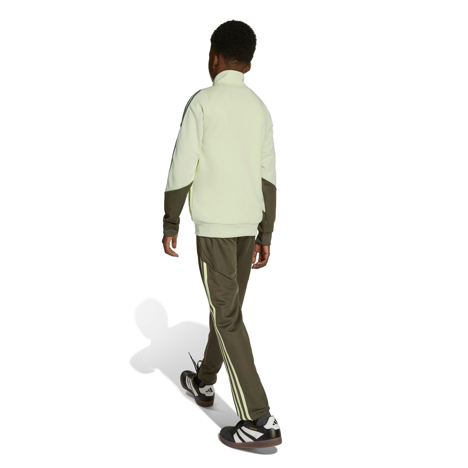 Kids adidas Training Tracksuit Pants 25/26 Dark Olive