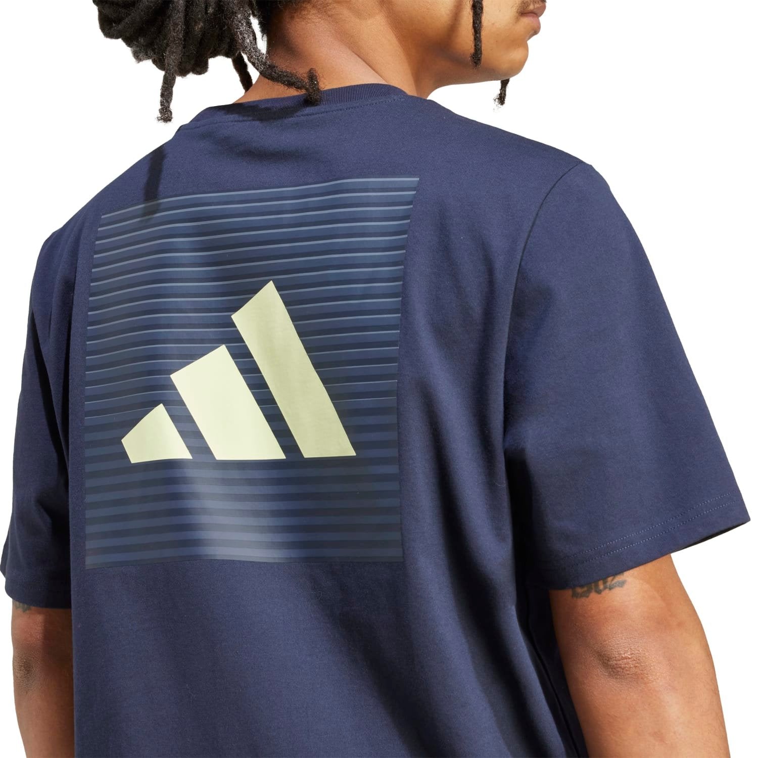 Mens adidas SZN Graphic T-Shirt 25/26 Navy