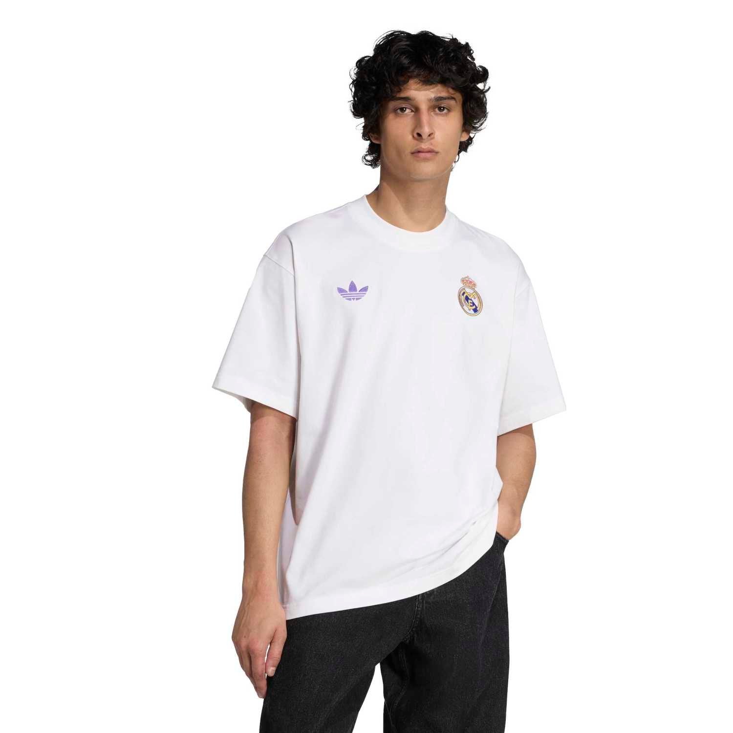Mens adidas Originals LFSTLR T-Shirt 25/26 White – Official Real