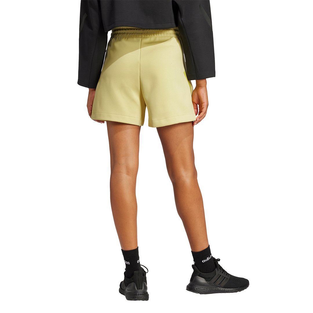 Womens adidas Real Urban Shorts Yellow