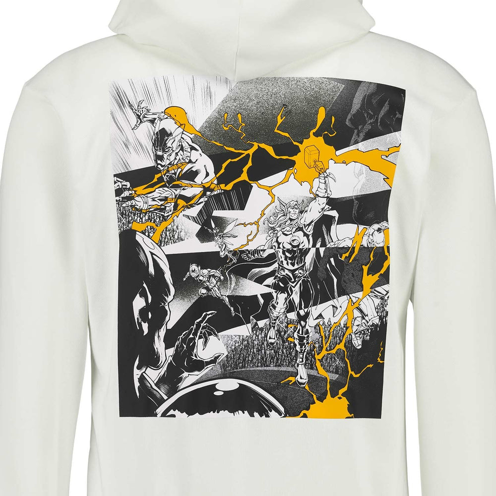 Mens adidas Marvel Hoodie 25/26 White