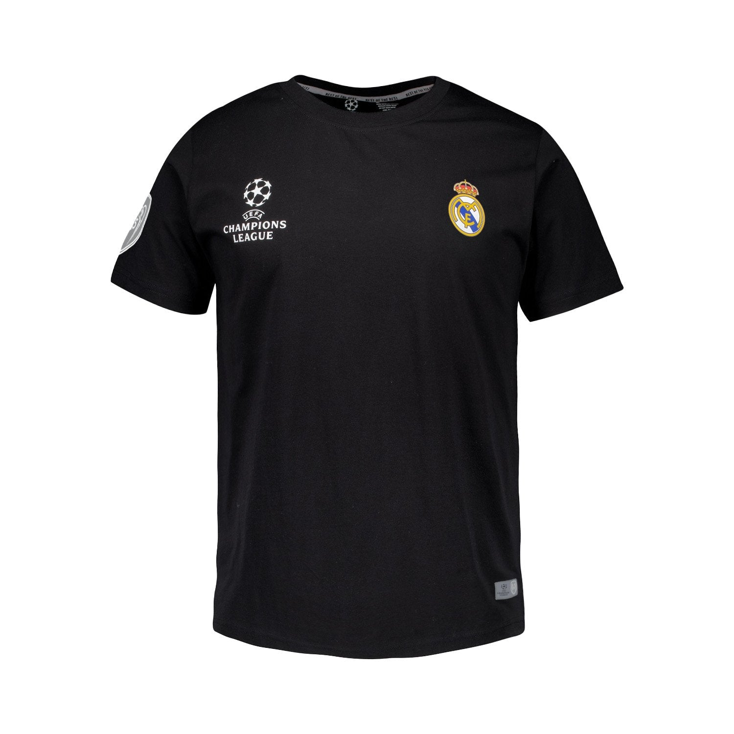 Mens T-Shirt Black | UEFA Champions League 15 – The Official Real