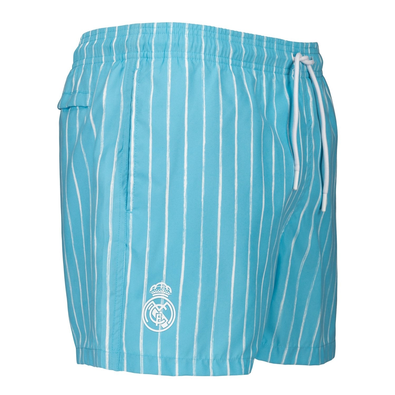 Mens Swimshort Thin Stripes Aquamarine