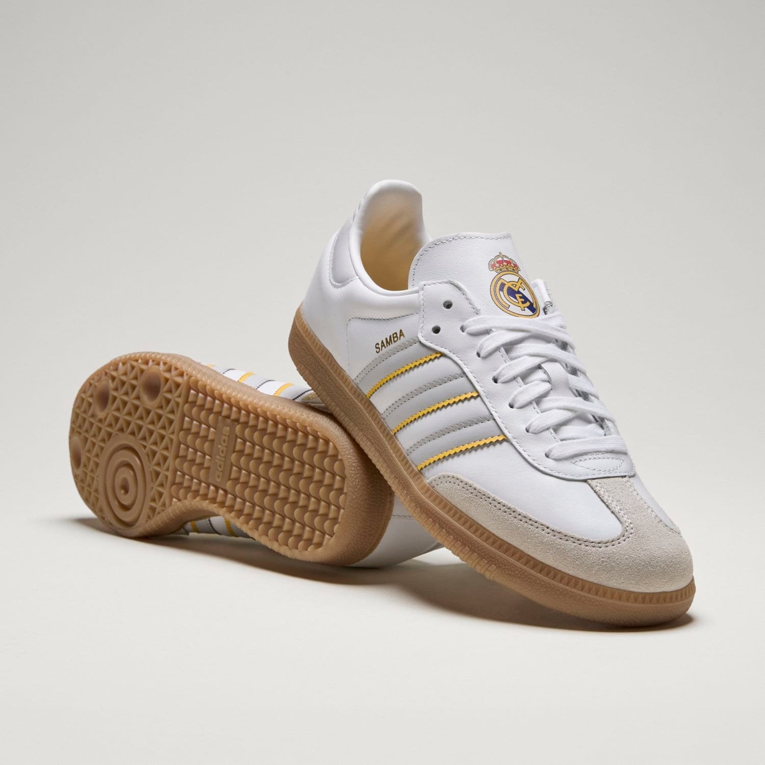 adidas Samba Real Madrid Shoes 25/26 White
