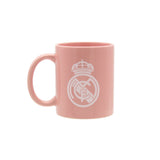 Real Madrid Pink/White 300ml Ceramic Crest Mug
