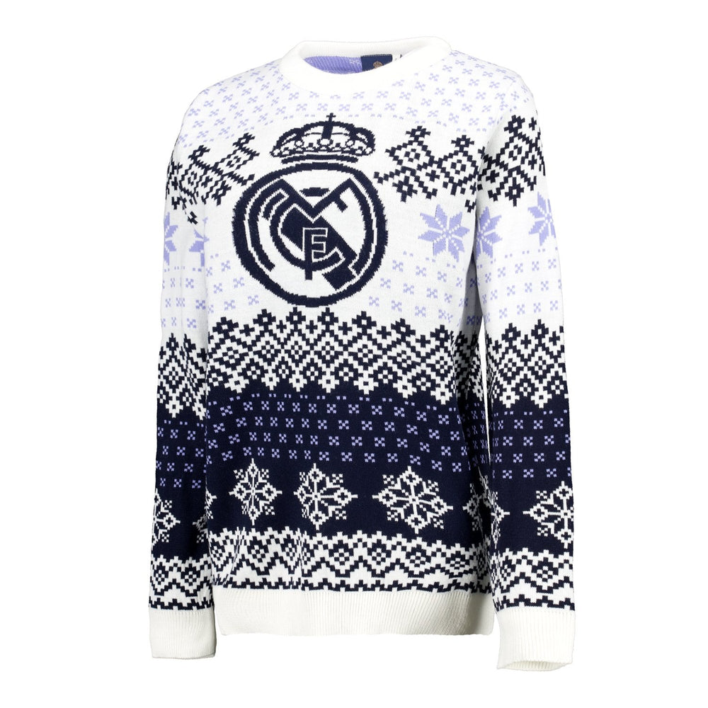 Womens Christmas Sweater Crest Lilac