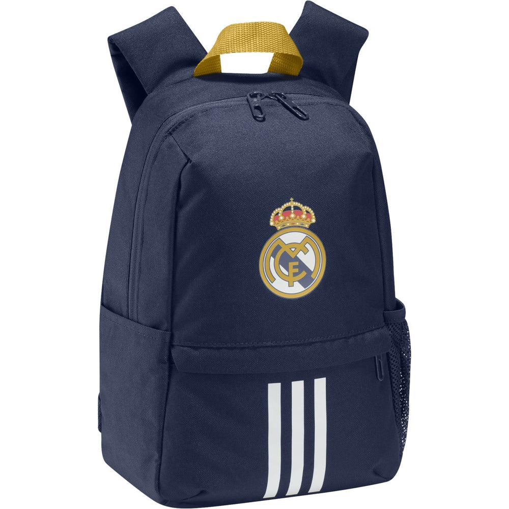 adidas backpack real madrid Kids 26/27 Navy the zipped pockets and adjustable straps ensure your belongings are safe and comfortable at all times adidas Real Madrid 9l Backpack