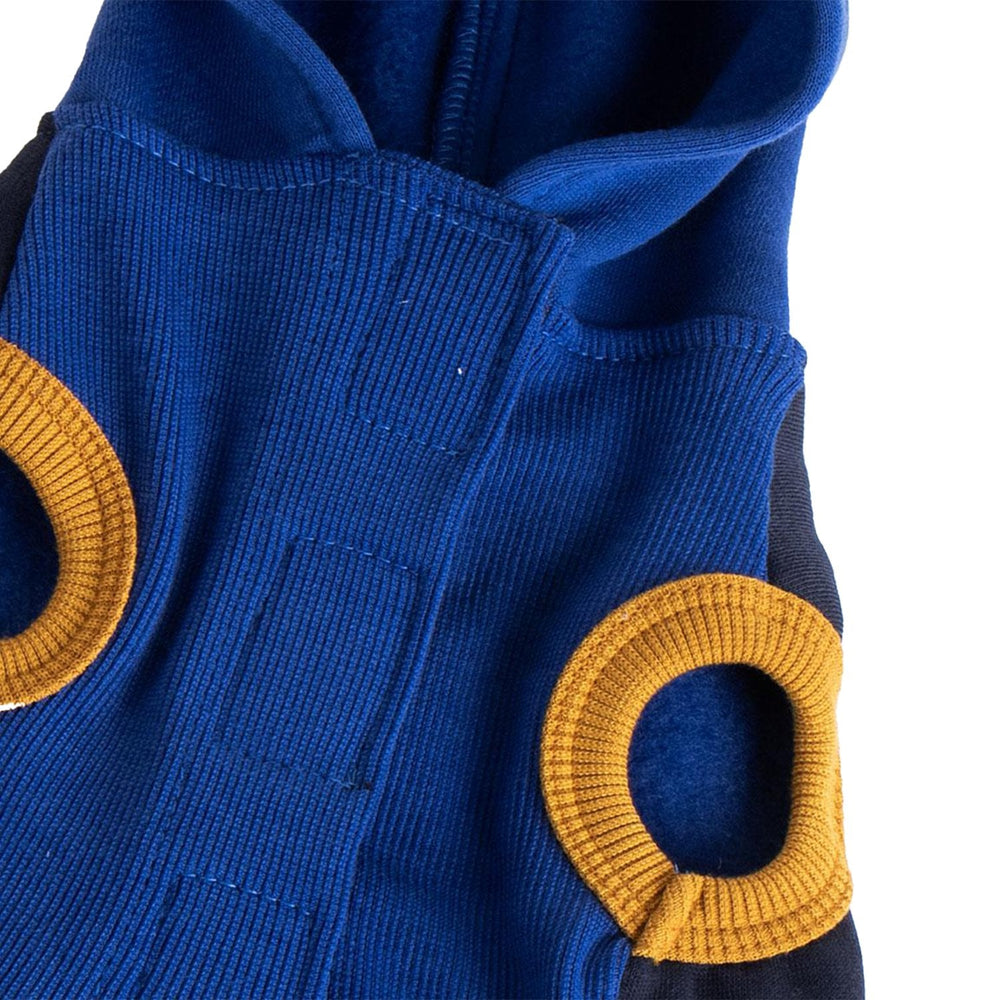 Dog Polar Fleece Sweater Blue