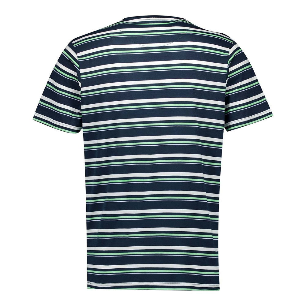 Mens Pastel Single T-Shirt Y/D Stripe Tee Dark Real Madrid