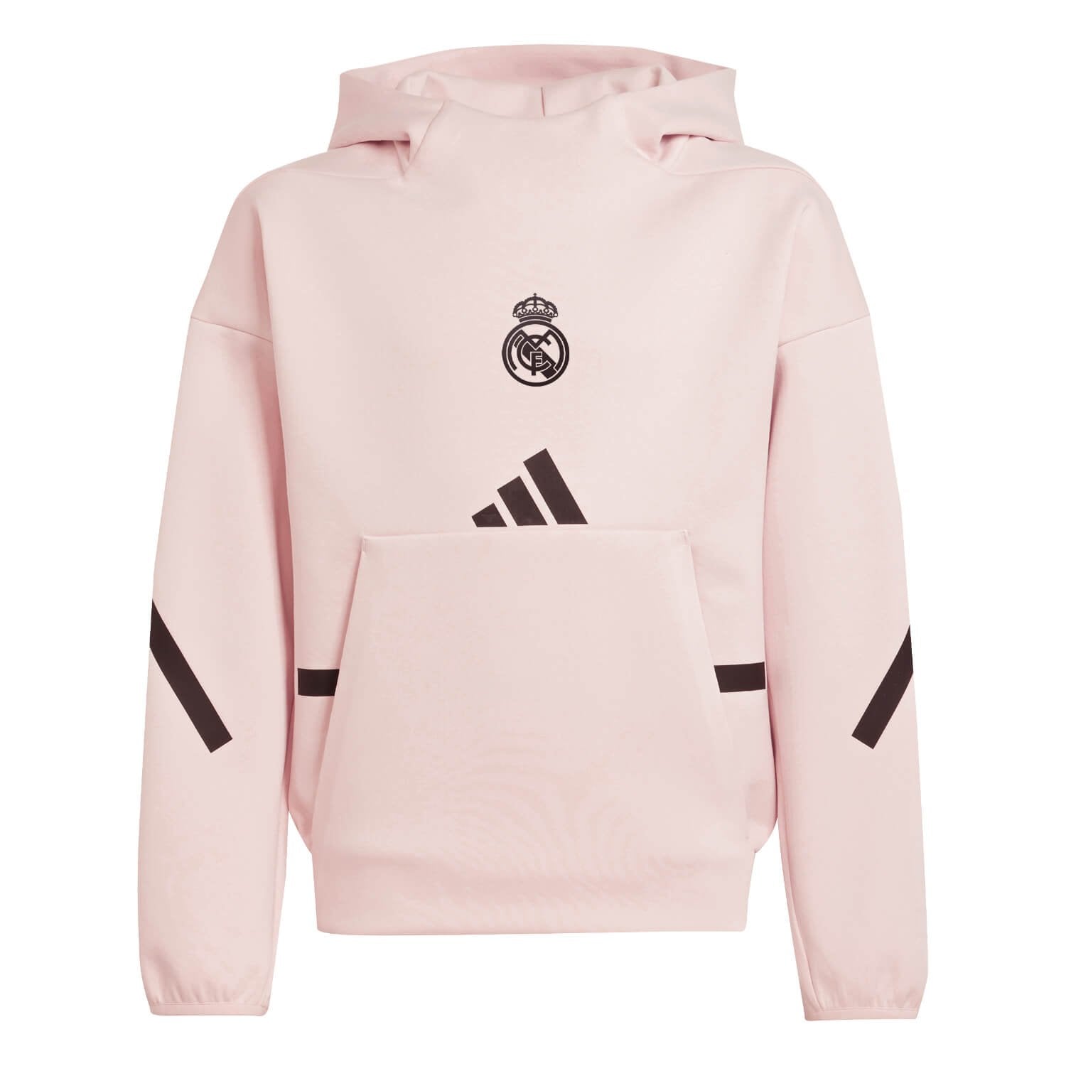Kids adidas Real Urban Hoodie Light Pink/ Black