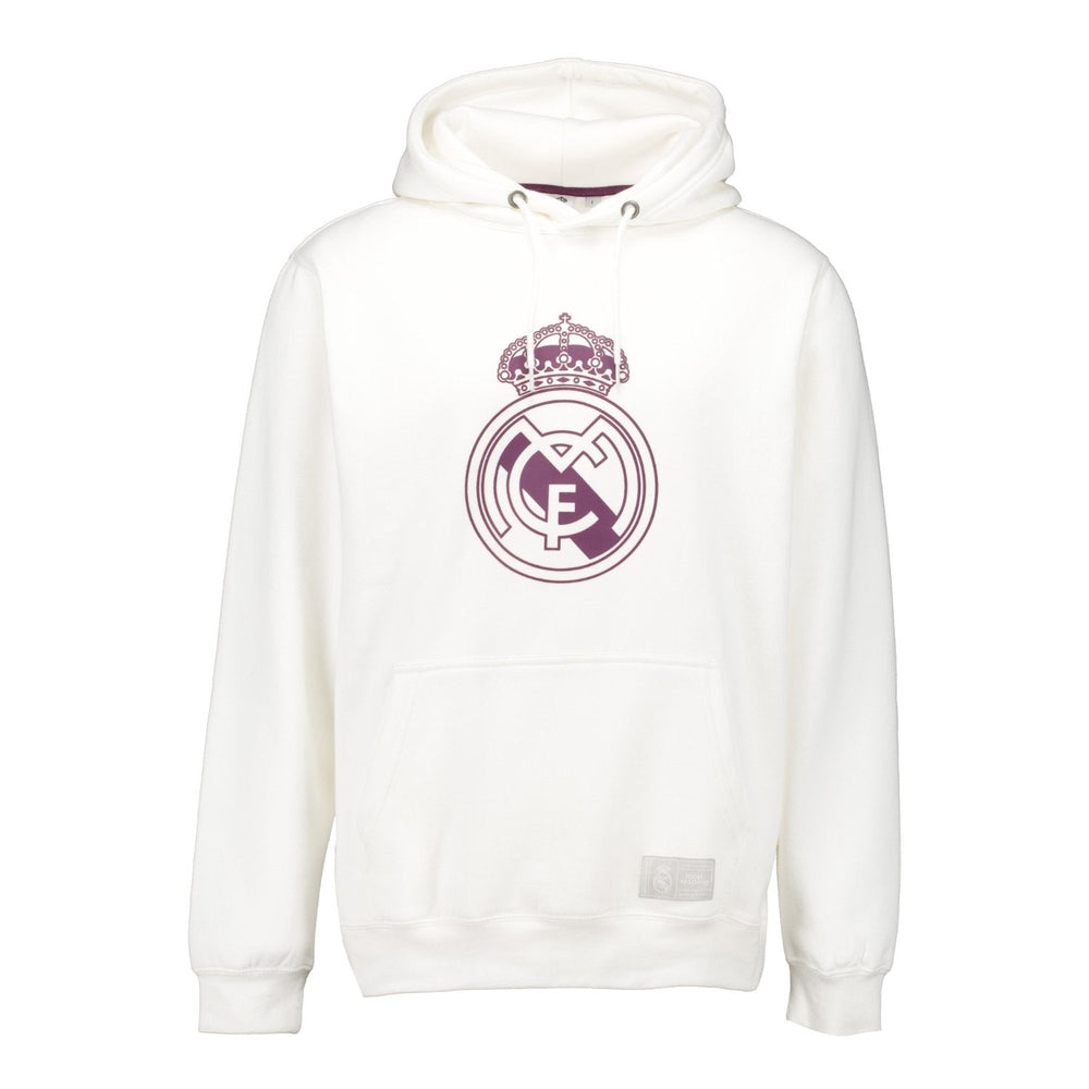 Mens Color Crest Hoodie Off White Real Madrid