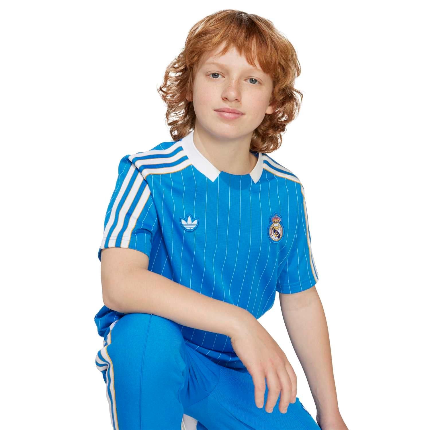 Kids adidas Originals Terrace Icons Shirt 25/26 Blue