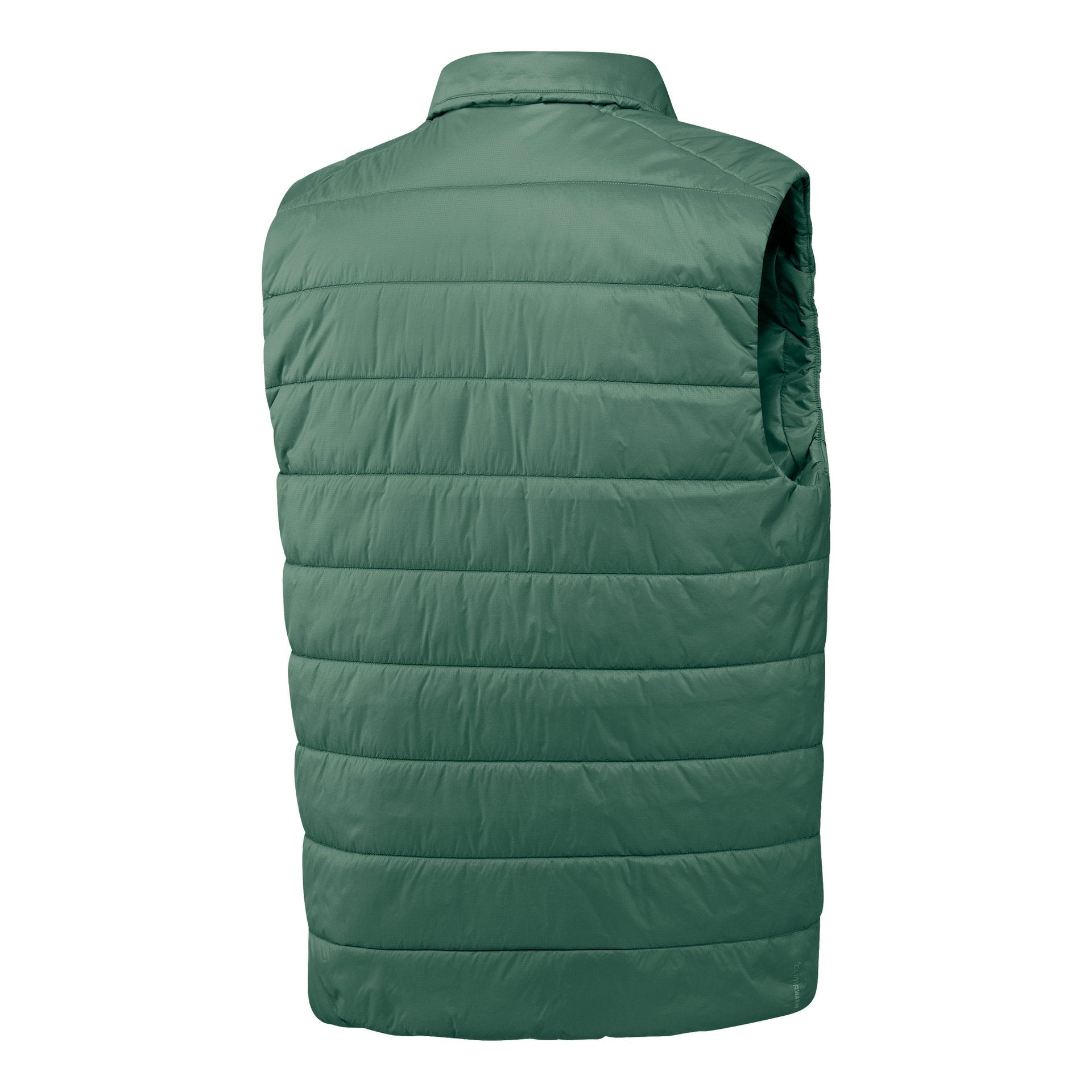 Mens adidas Terrex CLIMAWARM Rain Padded Vest Green
