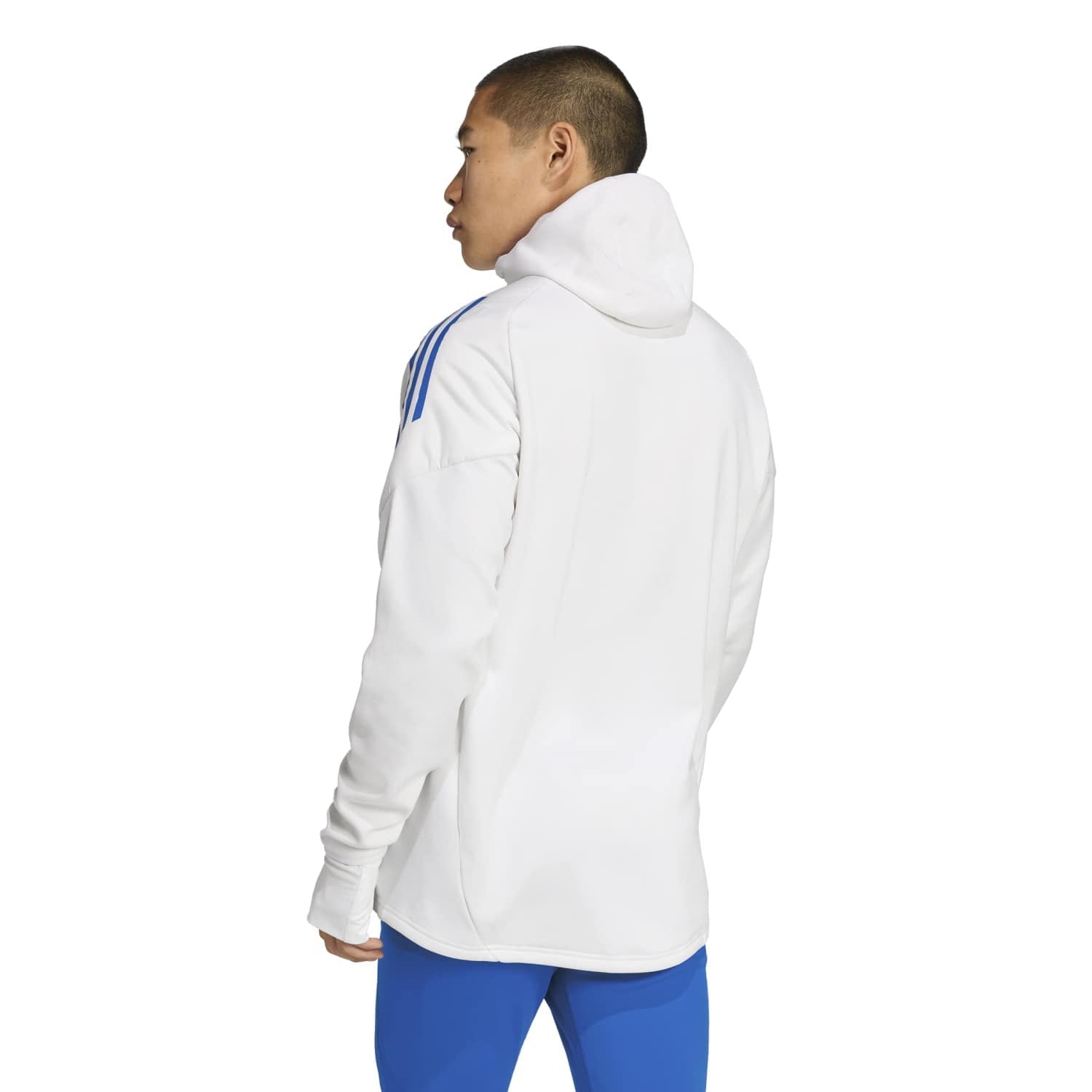 Mens adidas UCL Training Winter Top 25/26 White – Official Real